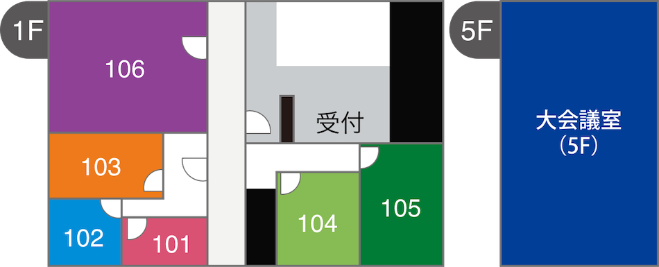 レンタル会議室見取り図